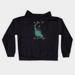 brontosaurus star Kids Hoodie